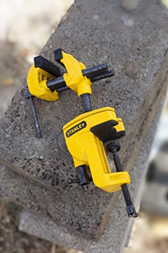 Stanley 1-83-069 MaxSteel Multi Angle Hobby Vice, Yellow/Black 11