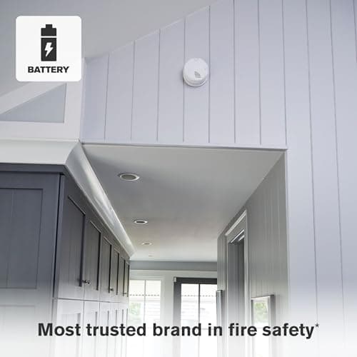 First Alert Smoke Alarm, 10-Year Sealed Battery Dual Sensor Detector with Test & Silence Button, SM310, 1-Pack 5