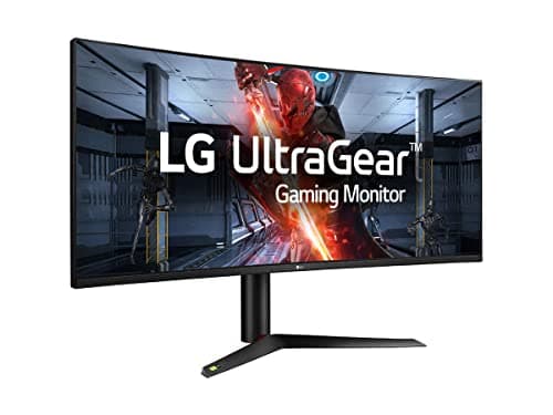 LG 38GL950G-B UltraGear Gaming Monitor 38" 21:9 Curved WQHD+ (2840 x 1600) Nano IPS Display, 1ms Response Time, 144HZ Refresh Rate, NVIDIA G-SYNC - Black