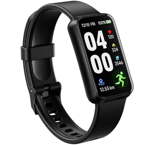 pixtlcoe Fitness Smart Trackers with 24/7 Health Monitoring,Heart Rate Sleep Blood Oxygen Monitor/Calorie Steps Counter Pedometer Activity Tracker/Smart Notifications for Men Women