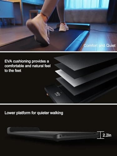 WALKINGPAD A1Pro Foldable Walking Pad Treadmill for Home Office, Under Desk Treadmill with Adaptive Speed Control, Compact Design for Small Spaces, No Assembly Needed 5