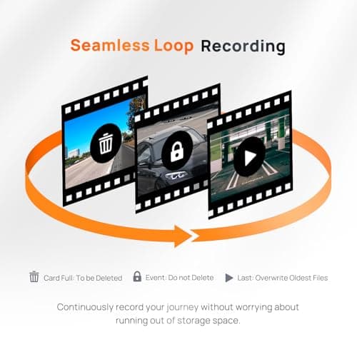 70mai 2.7K Dash Cam Front A500S, 1944P Dash Camera for Cars with Sony IMX335, Dashcam Built-in WiFi GPS, Optional Rear Dashcam, ADAS, 2'' IPS LCD Screen, 24H Parking Mode, WDR, Super Night Vision 9