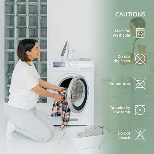 Premium Waterproof Mattress Protector Queen Size, Breathable Bed Cover 3D Air Fabric Cooling Mattress Pad Cover Smooth Soft Noiseless Washable, 8''-21'' Deep Pocket (White) 7