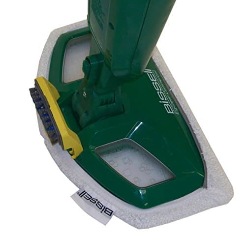 Bissell Commercial-BGST1566 Steam Mop Power Steamer, 12.5" wide, comes with Two soft pads for every day and one scrubby pad for heavy messes,Green 5