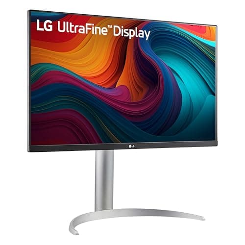 LG 27UP650K-W 27-inch Ultrafine 4K UHD (3840 x 2160) IPS Computer Monitor, 60Hz, 5ms, DisplayHDR 400, Reader Mode, Flicker Safe, HDMI, DisplayPort, Tilt/Height/Pivot Adjustable Stand, White 6
