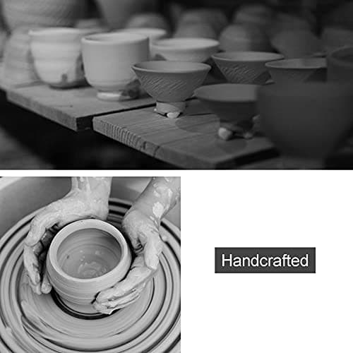 Ceramic Cat Bowls, Howise Pet Bowl Cat Dishes for Food and Water, 5.3 in Cat Food Dish 3 Pack Cat Food Bowls Set Small Dog Dish, Matte White Finish 7