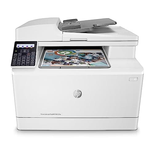 HP Color Laserjet Pro MFP M183fw Wireless Printer, Print, scan, Copy, fax, Mobile Printing, Security Essentials (7KW56A)