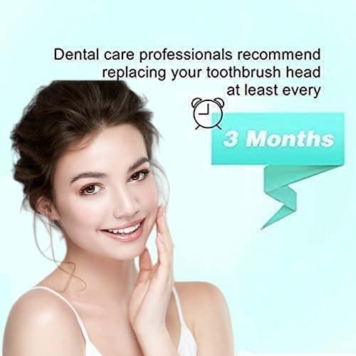 Replacement Toothbrush Heads Compatible with Oral B Braun, 4 Pack Electric Toothbrush Heads Brush Heads Refill for Oral-B 7000/Pro 1000/9600/ 500/3000/8000 6