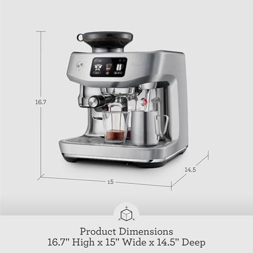Breville Oracle Jet Espresso Machine, Brushed Stainless Steel 3