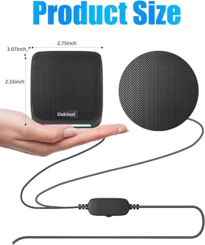 Computer Speakers for Desktop PC,Desktop Speakers,Small Computer Speakers USB Powered 3.5mm Aux Speaker 5