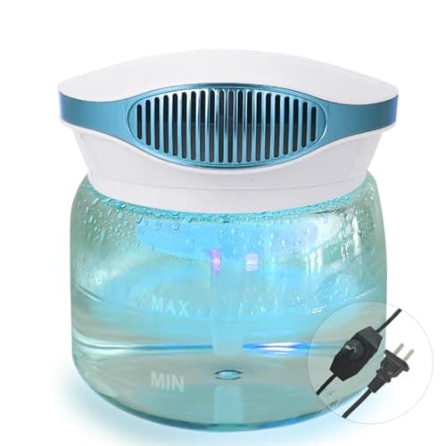HimAoto Water Air Purifiers for Home, Air Washer Aroma Diffuser, Rainbow Air Purifier, Air Washer Humidifier, Essential Oils Aroma Fresher With Night light for Home, Office, Bedroom