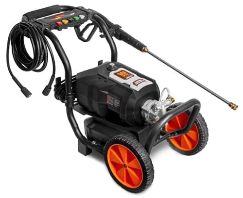 Wen 3000 PSI Brushless Electric Pressure Washer, 2.0 GPM with Onboard Detergent Tank (PW3000E)