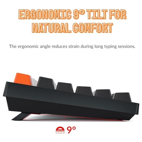 Keychron C2 Full Size 104 Keys Wired Mechanical Gaming Keyboard for Mac Layout with Gateron G Pro Red Switch/White LED Backlight/Double Shot ABS Keycaps/USB C Computer Keyboard for Windows Laptop 8