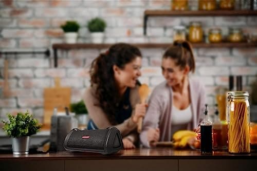 AIWA Exos-3 Waterproof Bluetooth Speaker, 60W Peak Power, 20-Hour Playtime, Stereo Sound, USB-C Charging, IPX7 Waterproof, Wireless Pairing, Perfect for Outdoor Adventures 9