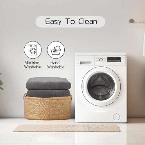 Electric Heated Blanket 72"x84" Full Size, Soft Coral Fleece with 4 Heating Levels and 10 Hours Auto-Off, Machine Washable, Cozy Plush Fabric for Home, Light Gray 9