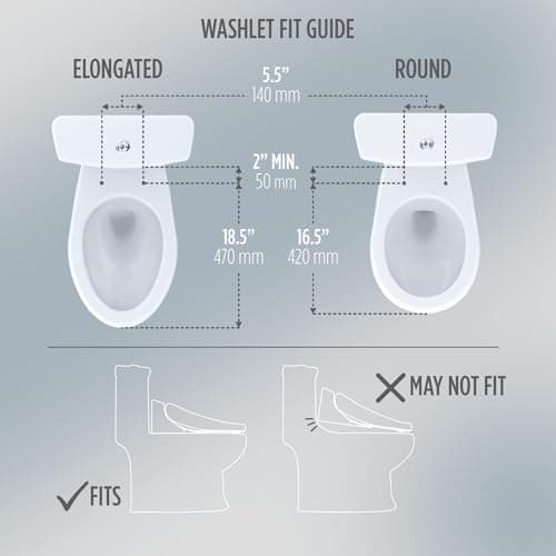 TOTO® WASHLET® S2 Electronic Bidet Toilet Seat with Instantaneous Water Heating, PREMIST and EWATER+ Wand Cleaning, Elongated, Cotton White - SW3346#01 7
