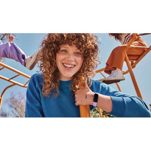 Fitbit Inspire 3 Health &-Fitness-Tracker with Stress Management, Workout Intensity, Sleep Tracking, 24/7 Heart Rate and more, Lilac Bliss/Black, One Size (S & L Bands Included) 5