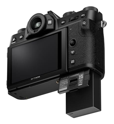 FUJIFILM X-T30 III Mirrorless Camera Body, with XC13-33mm Lens Kit, Black 7