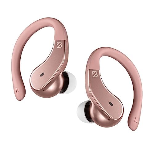 Back Bay Audio - Runner's Wireless Earbuds Bluetooth Headphones for Sports, Hook Over The Ear Buds, Deep Bass, Wrap Around Earphones with Earhooks for Running, Workout Wireless Headphones for The Gym