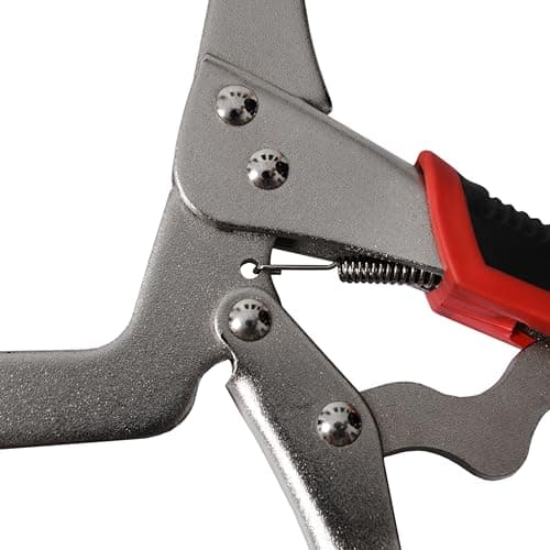 Xiao & Dao Pro 3PCS 6 Inch 8 Inch 11 Inch C Clamp Locking Pliers, Heavy Duty Welding C Clamp Pliers with Swivel Pads, Vise Grip Locking Pliers Face Clamps for Woodworking, Welding, Building 6