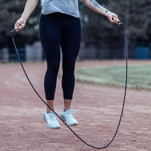 Elite Jumps | Adjustable Jump Ropes for Fitness with Unbreakable Handles and Shatterproof Beads | Crossover Jump Rope for Your Exercise Equipment | Segmented Jump Rope 5