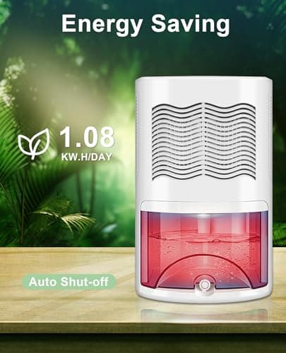 Gocheer Dehumidifiers for Home, Small Dehumidifier with Drain Hose 6