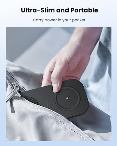 TAMOXI Wireless Charger, 10W Max Dual Charging Pad for iPhone 17/16/15/14/13/12/11/XR/X/8, Airpods 4/3/2/Pro, Samsung Galaxy S25/S24/S23/S22/S21, QC 24W Adapter, Charging Adapter 5