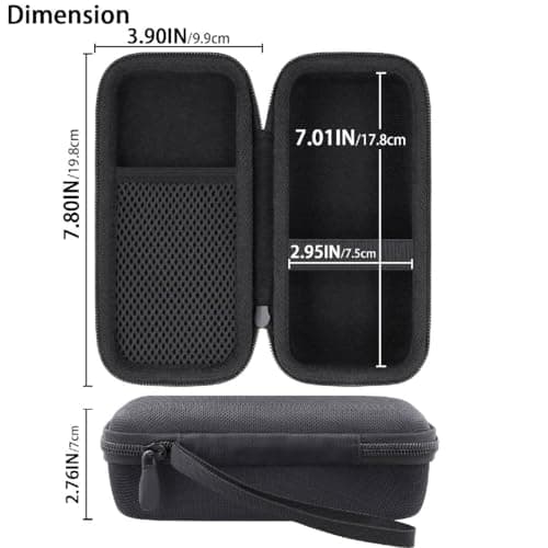 co2CREA for Anker 25,000mAh Laptop Power Bank, Hard Travel Case Compatible with Anker Zolo A1695 Power Bank 25K 165W, Case Only (Black Case) 6