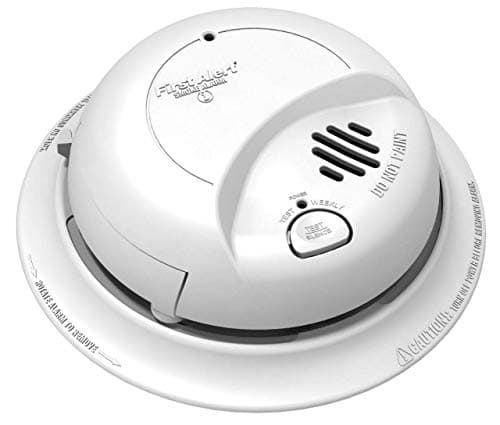 First Alert BRK SMI100-AC Hardwired Smoke Alarm with Battery Backup, Contractor 6-Pack