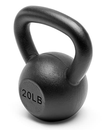 Unipack Powder Coated Solid Cast Iron Kettlebell Weights Set- (5+10+15+20+25 lbs) 5