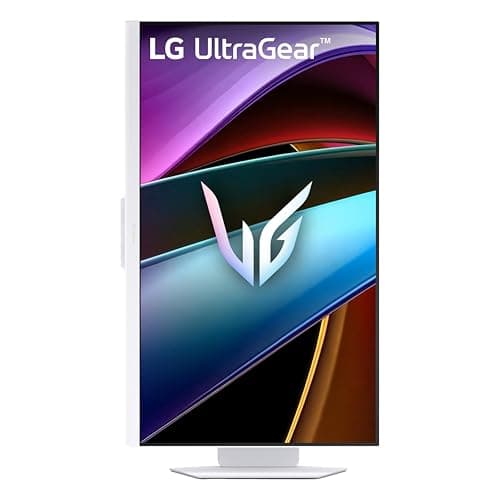 LG 32G810SA-W 32-inch Ultragear 4K UHD (3840 x 2160) IPS Gaming Monitor, 144Hz, 1ms, NVIDIA G-Sync Compatible, AMD FreeSync Premium, VESA DisplayHDR 400, HDMI, DisplayPort, USB Type-C, White 9