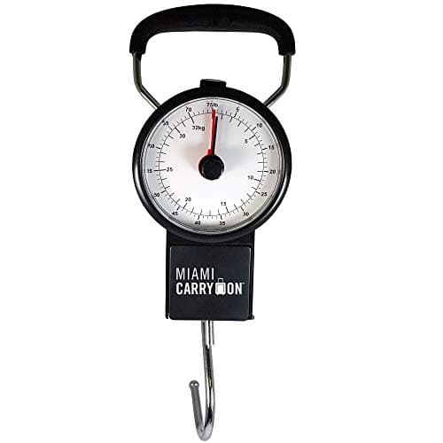 Mechanical Luggage Scale with Tape Measure, Up to 75 Pounds 9
