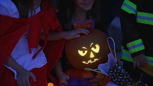 ANIMAT3D Jabberin Jack Rockin Jack Edition Talking Animated Pumpkin with Built in Video Projector & Speaker Plug'n Play 9