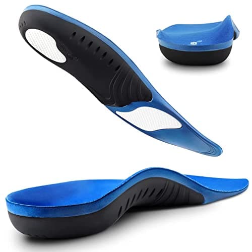 Plantar Fasciitis Insoles, High Arch Support Shoe Inserts Men Women, Orthotics Gel Running Insoles for Flat Feet - Arch Pain - Pronation - Metatarsalgia Pain Relief Heavy Duty Support(Trim to Fit)