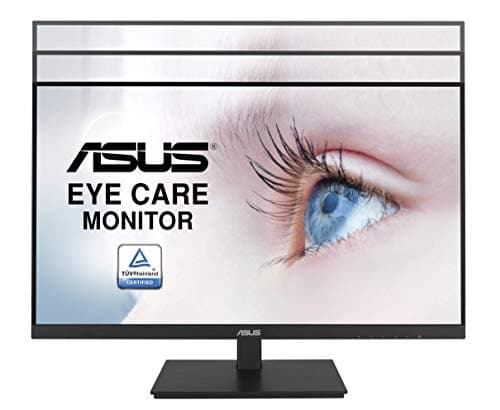 ASUS VA27DQSB 27” Monitor, 1080P Full HD, 75Hz, IPS, Adaptive-Sync, Eye Care, HDMI DisplayPort VGA USB Hub, Frameless, Ergonomic Design, VESA Wall Mountable,Black 9