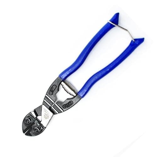 9-inch Mini Bolt Cutters Heavy Duty - Lock Cutter,Fence Cutter,CR-V Steel Blade,Spring-Loaded Design,Soft Grip & Lock for Wires, Chains, Screws, Hardware