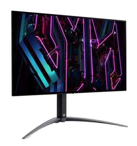acer Predator X27U | 27" WQHD 2560 x 1440 OLED Gaming Monitor | AMD FreeSync Premium | Up to 240Hz | Up to 0.01ms | 1000nits@HDR 3% | DCI-P3 99% | Delta E<1 | USB Type-C, DP 1.4 & 2 x HDMI 2.0 8