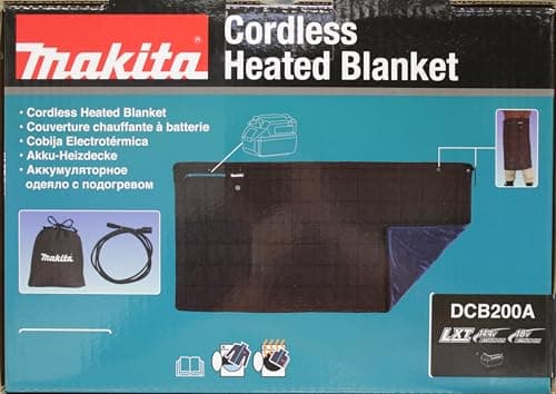 Makita DCB200A 18V LXT Lithium-Ion Cordless Heated Blanket (Blanket Only) 15