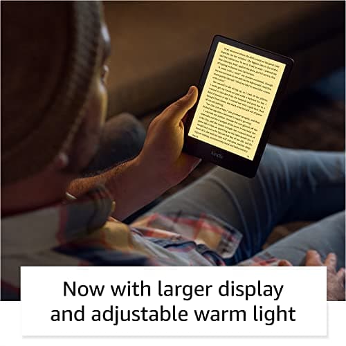 Amazon Kindle Paperwhite (16 GB) – Now with a larger display, adjustable warm light, increased battery life, and faster page turns – Black 7