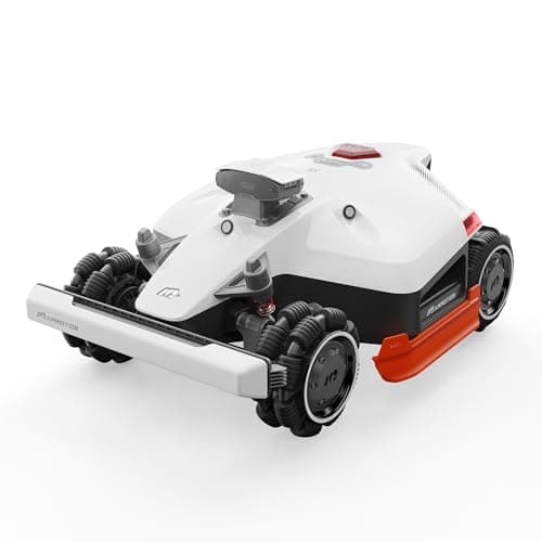 Mammotion LUBA 2 AWD 5000HX Robot Lawn Mower with 4G, Reception 1.25 Acres, Max. 1.48 Acres, All-Wheel-Drive for 80% Slope, UltraSense AI Vision & RTK Automatic Edge Mapping, 2.2"-4.0" Cutting Height