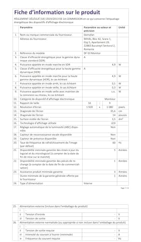 domyfan 14" Laptop Screen Extender, S3 FHD 1080P IPS Triple Portable Monitor Laptop, HDMI/USB-A/Type-C Compatible with Windows/Mac/Android 10