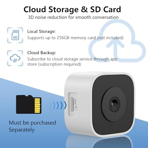 NyteElf 3MP Window Cameras for Home Security,Security Camera, 2K Full Color Night Vision, AI Human & Motion Detection, 24/7 Recording, Two-Way Audio, Easy Installation (White) 6