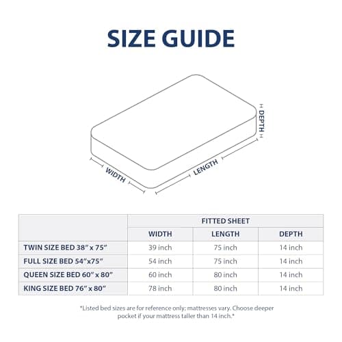 Cathay Home Luxury Wrinkle And Fade Resistant Double Brushed Ultra Soft Microfiber 14-inch Standard Pocket Single Fitted Sheet, Gray, Full 6