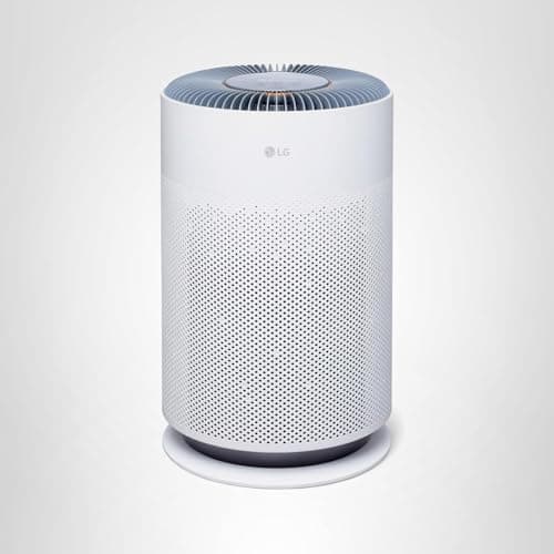 LG PuriCare 360 Air Purifiers for Home, Large and Small Room, Bedroom, Up to 2,059 ft² in 1 Hr with NanoFiber True HEPA Filter, 360 Degrees of Filtration, WiFi, Air Quality Monitor, Low Noise 15