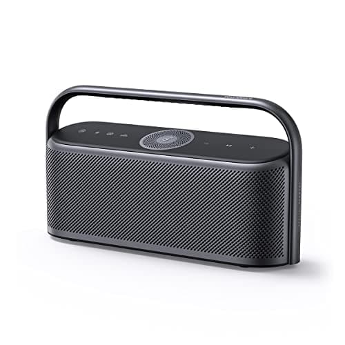 Soundcore Motion X600 Portable Bluetooth Speaker with Wireless Hi-Res Spatial Audio,50W Sound, IPX7 Waterproof, 12H Long Playtime, Pro EQ, Built-in Handle, AUX-in (Renewed)