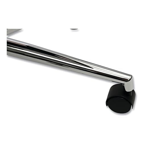 Workspace by Alera Mid-Century Task Chair, Supports Up to 275 lb, 18.9" to 22.24" Seat Height, Cream Seat, Cream Back 7