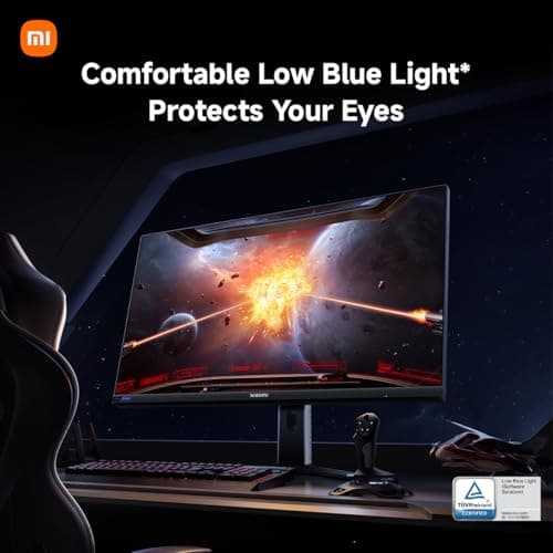 XIAOMI Mini-LED Gaming Monitor G Pro 27 inch HDR 1000 2K QHD 2560x1440, Fast IPS, 180Hz 1ms, 99% DCI-P3, AMD Freesync, Adjustable Angle, 2× HDMI 2.0, 2× DP 1.4, White 9