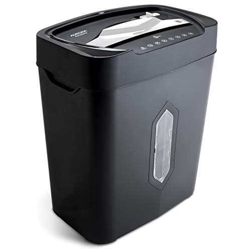 Aurora AU1230XA Anti-Jam 12-Sheet Crosscut Paper and Credit Card Shredder with 5.2-Gallon Wastebasket 7