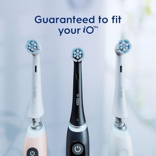 Oral-B iO Series Gentle Care Electric Toothbrush Replacement Brush Heads for an Oral-B Electric Toothbrush, 4 Count, White 6