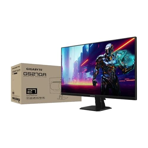 GIGABYTE GS27Q Advanced - 27" IPS Gaming Monitor - QHD 2560x1440-180Hz - 1ms MPRT - AMD FreeSync - HDMI, DP - Black (GS27Q A US) 12